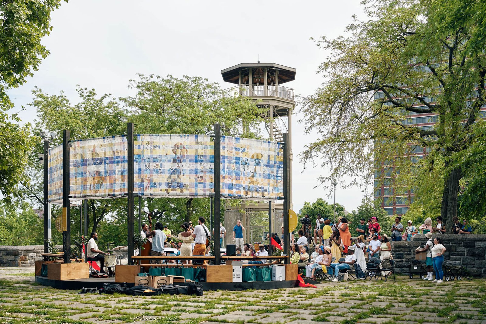 Aleia by Jerome Haferd Studio opens in Harlem’s Marcus Garvey Park