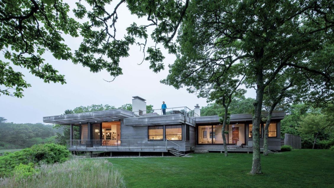 Maryann Thompson Elevates a Weekend Retreat Above Martha’s Vineyard Marshland 1 Maryann Thompson Elevates a Weekend Retreat Above Martha’s Vineyard Marshland