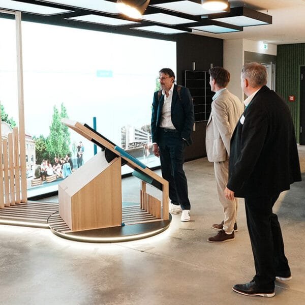 ASB glassfloor lights path to clean energy with interactive LEDs