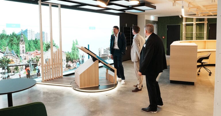 ASB glassfloor lights path to clean energy with interactive LEDs