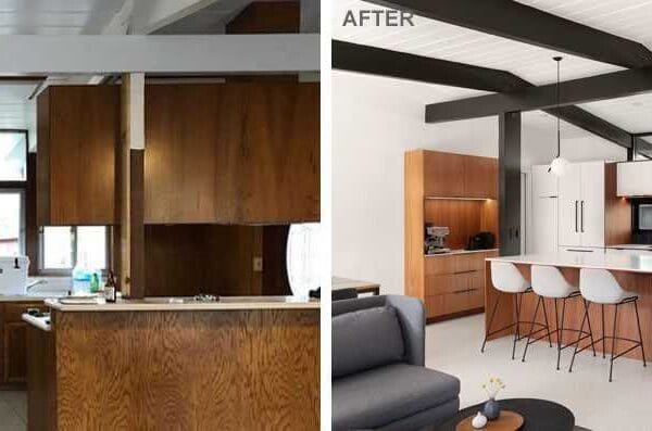 Home En 56 Before + After - A Mid-Century Modern Kitchen Renovation