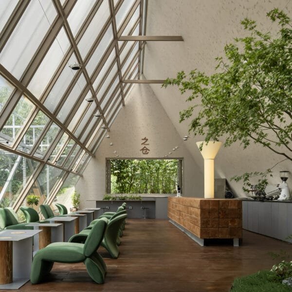 Zhicang Coffee / MOS Wood & Stone Design
