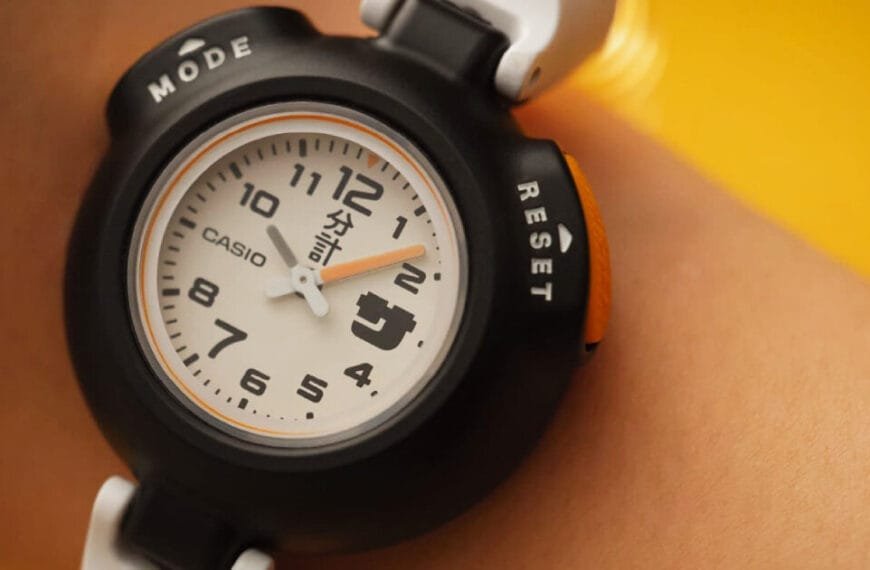 casio creates sauna watch that doesn't get hot using resin