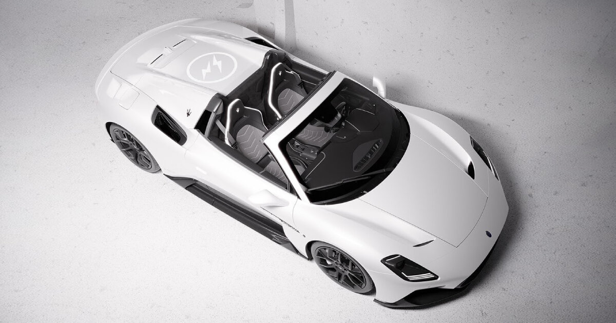 maserati’s fuoriserie by reveals MC20 cielo cars by hiroshi fujiwara