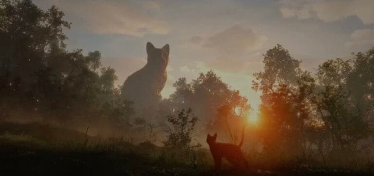 "التدفق" يتبع قطة سوداء شجاعة تبحر في عالم غارق فجأة تحت الماء
