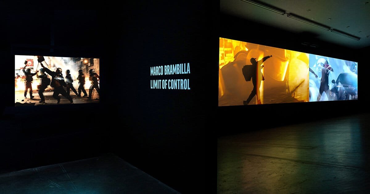 تلتقي الصور المبنية على الذكاء الاصطناعي مع الواقع في تركيب فيديو نقدي لوسائل الإعلام الأمريكية لماركو برامبيلا