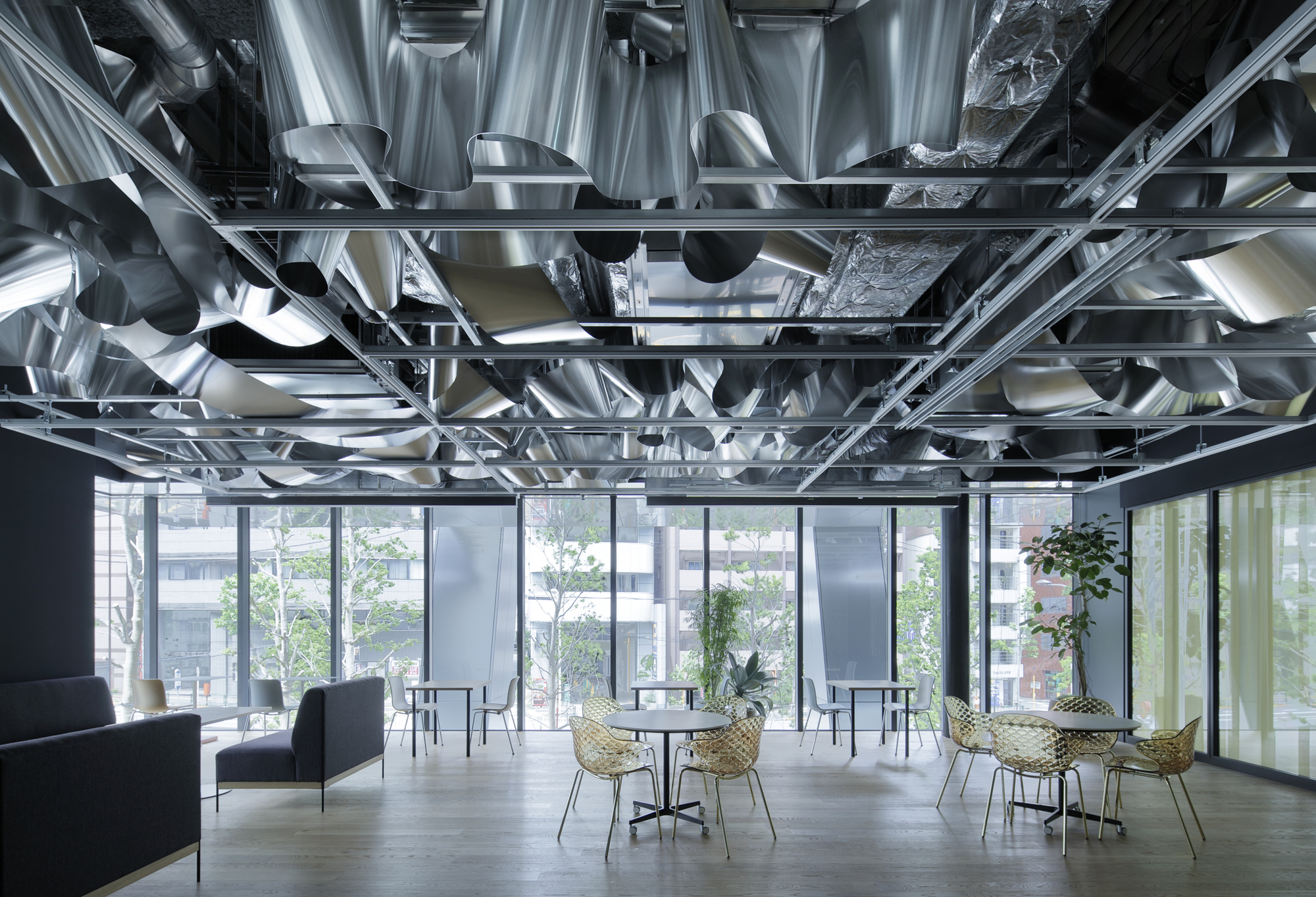 مكتب Waterscape / مختبر مشترك gotanda مع JPRE / Moriyuki Ochiai Architects ومشروع Harumaki