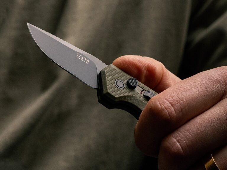Tekto A3 Delta Mini: قوة فائقة الصغر في سكين أوتوماتيكي قانوني في كاليفورنيا
