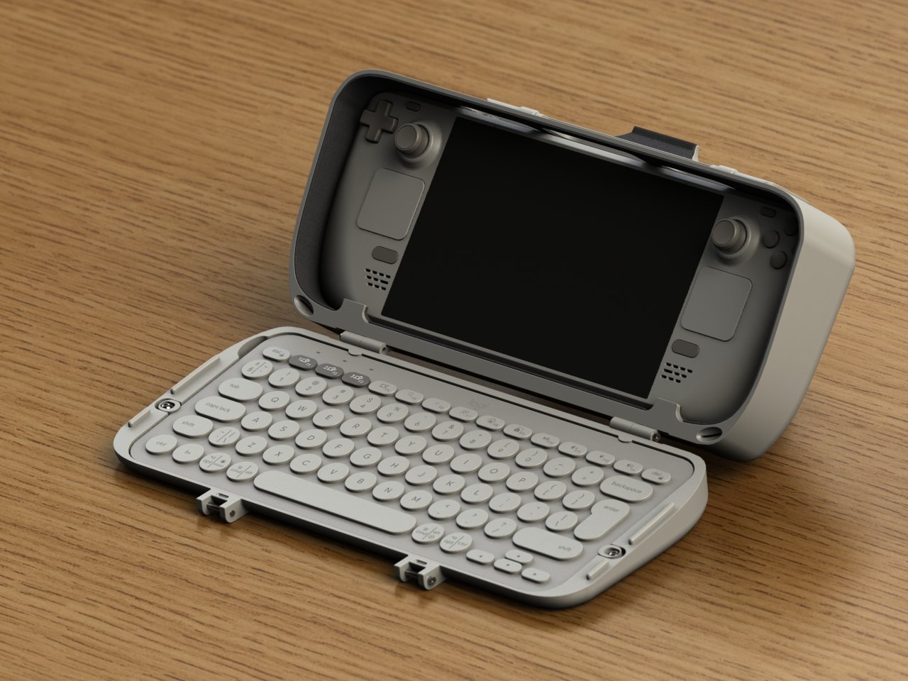 تعمل حقيبة Steam Deck المطبوعة ثلاثية الأبعاد على تحويل كمبيوتر الألعاب المحمول إلى كمبيوتر محمول صغير 1 تعمل حقيبة Steam Deck المطبوعة ثلاثية الأبعاد على تحويل كمبيوتر الألعاب المحمول إلى كمبيوتر محمول صغير