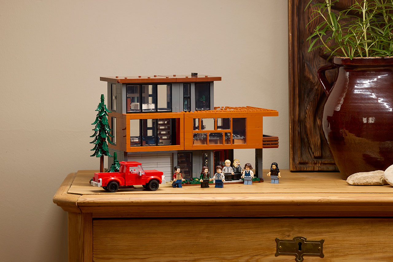 Portland House الشهيرة الشهيرة في Twilight هي مجموعة LEGO
