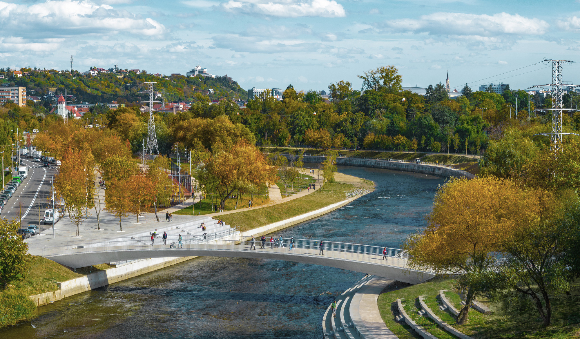 Somes River Park التجديد / الممارسة