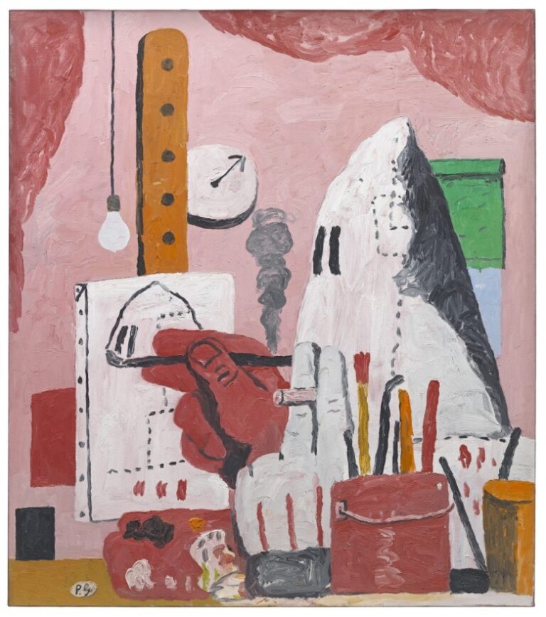 Trenton Doyle Hancock Confronts Philip Guston’s Legacy 