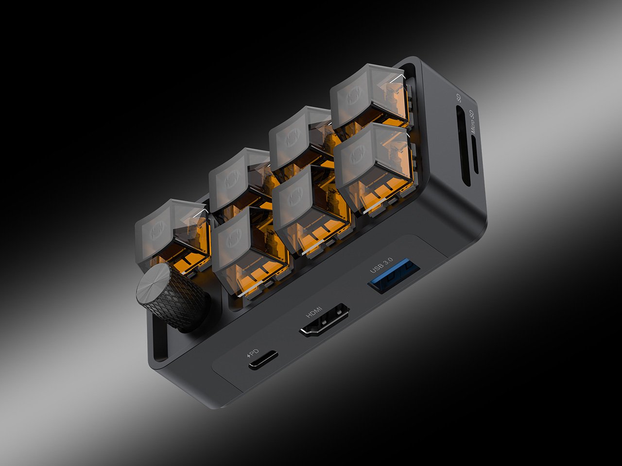 Work Smarter with Memdock G2: 7-in-1 Hub with Customizable Keys for Enhanced Productivity