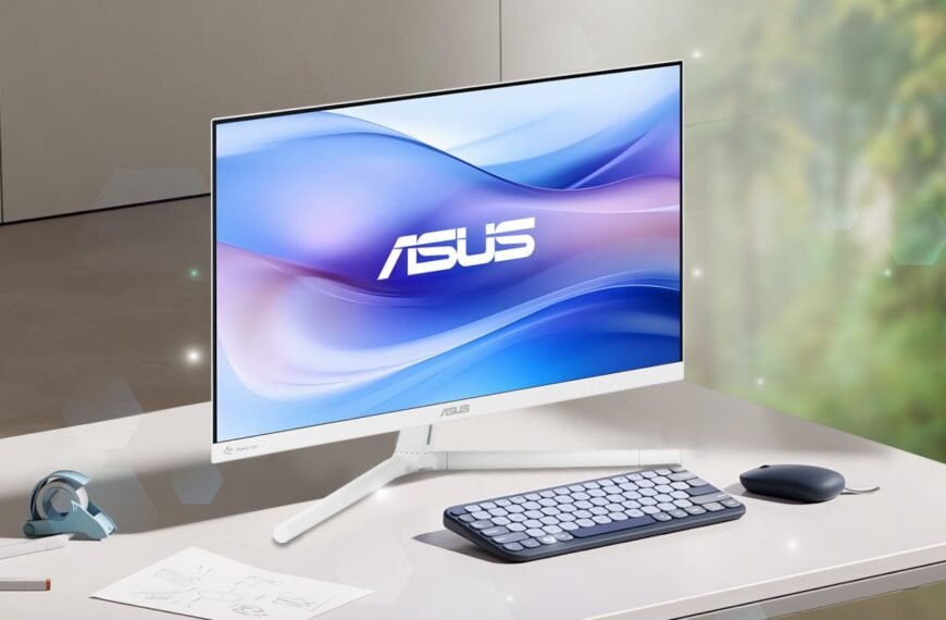ASUS air ionizing monitors promise clean and healthy air while you work