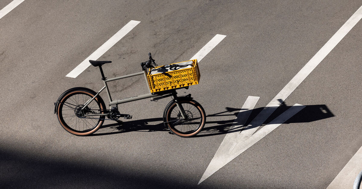 MONoPOLE no O1 bike integrates modular frame for cargo transport