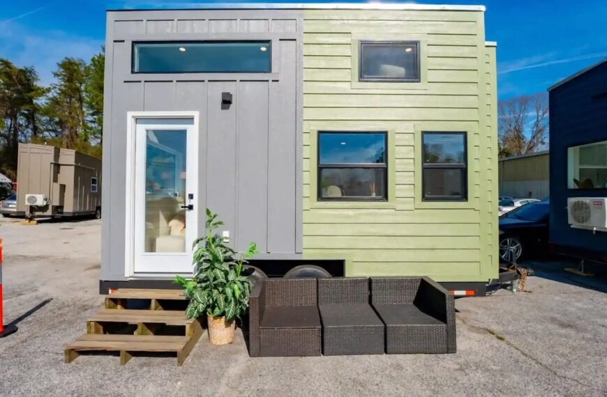 This Super Compact Tiny Home Offers An Authentic Micro-Living Experience In $40k