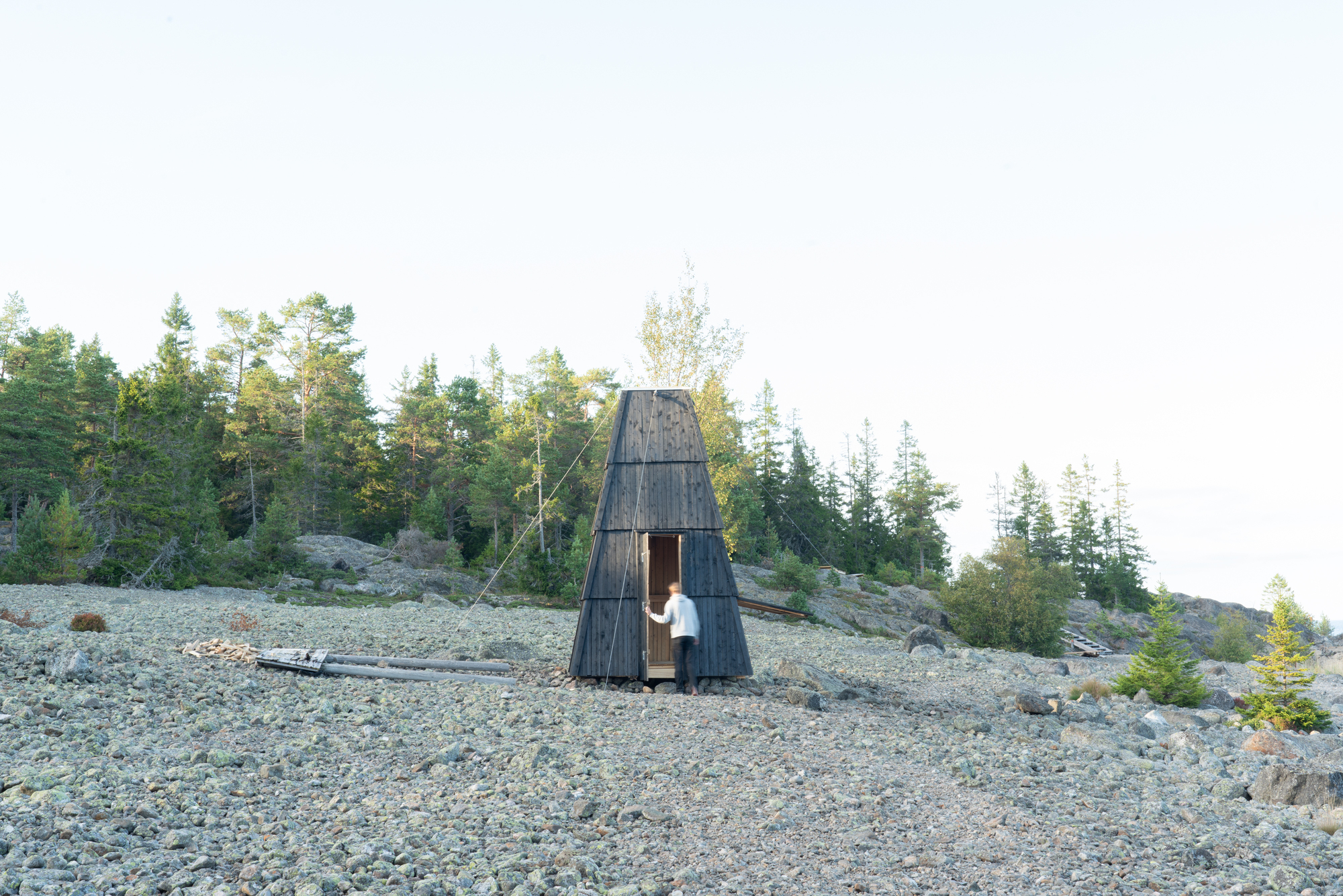 Trappudden Vindbåk Wind Shelter / Umeå School of Architecture
