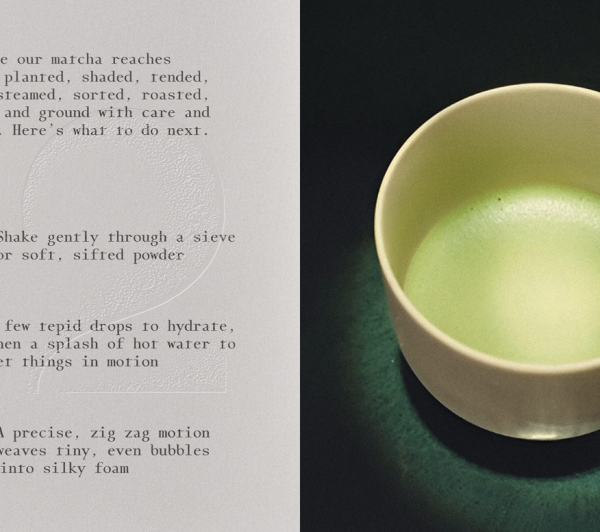 12 and Base Design unveil a new era of Matcha at Bond Street flagship