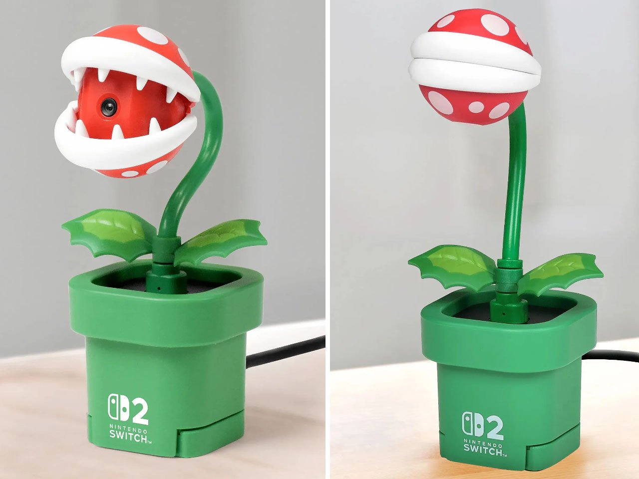Absolutely Genius Switch 2 Camera Looks Like The Piranha Plant And It Even Closes For Privacy