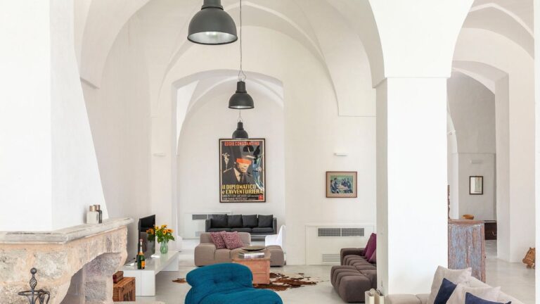 An Abandoned Tobacco Factory in Puglia Is Reborn as a Tranquil Retreat