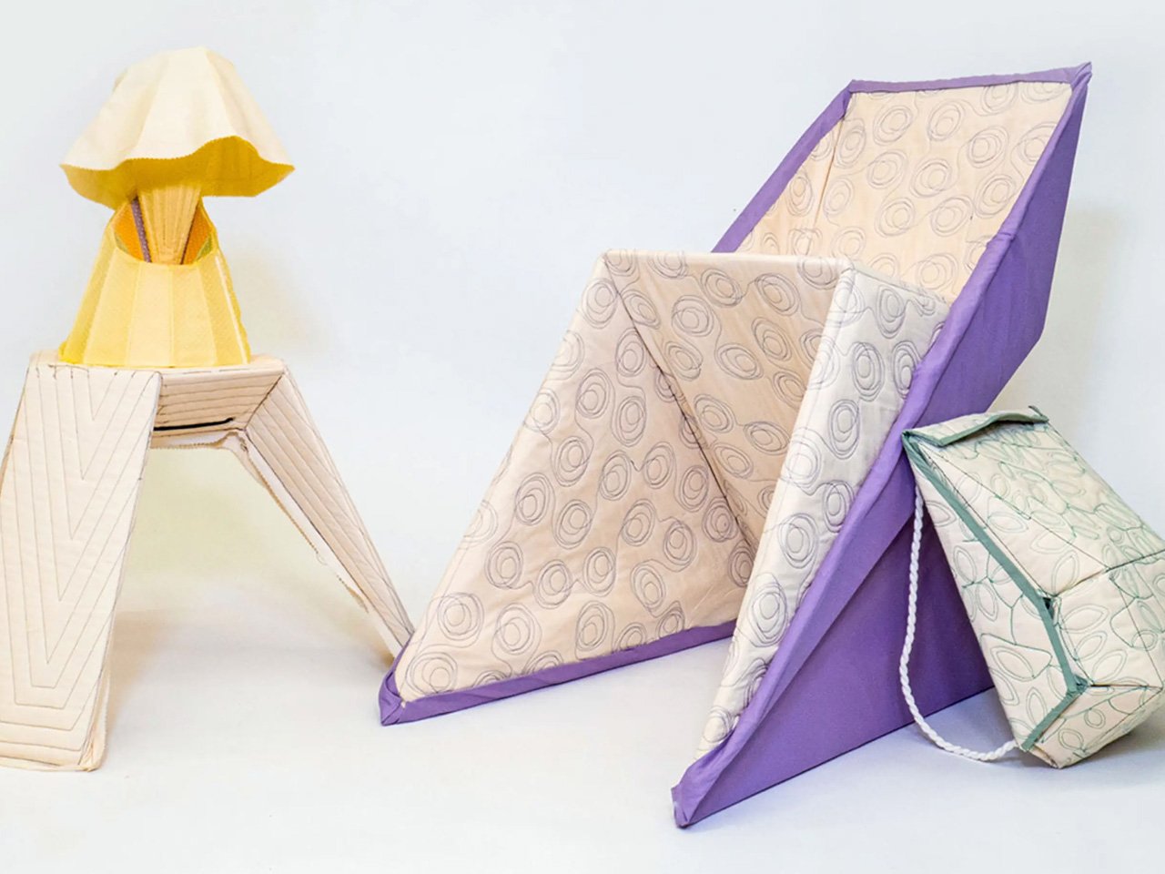 Carnegie Mellon Researchers Create Innovative Foldable Furniture Using Robotic Quilting & Origami-Inspired Design