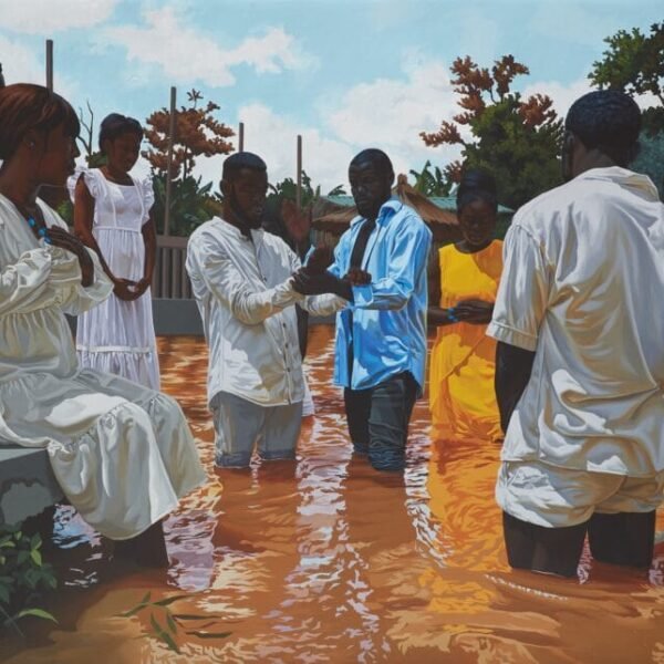 Drawing on Religious Renaissance Art, Marc Padeu’s Paintings Monumentalize the Quotidian