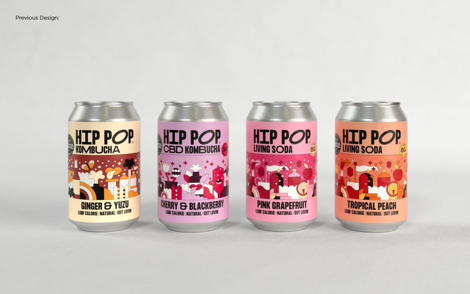 Hip Pop gets real with a punchy rebrand by Robot Food