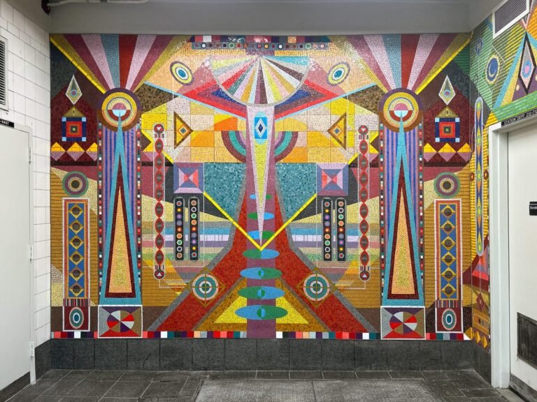 NYC Subway Mural Evokes Hilma af Klint’s Mysticism