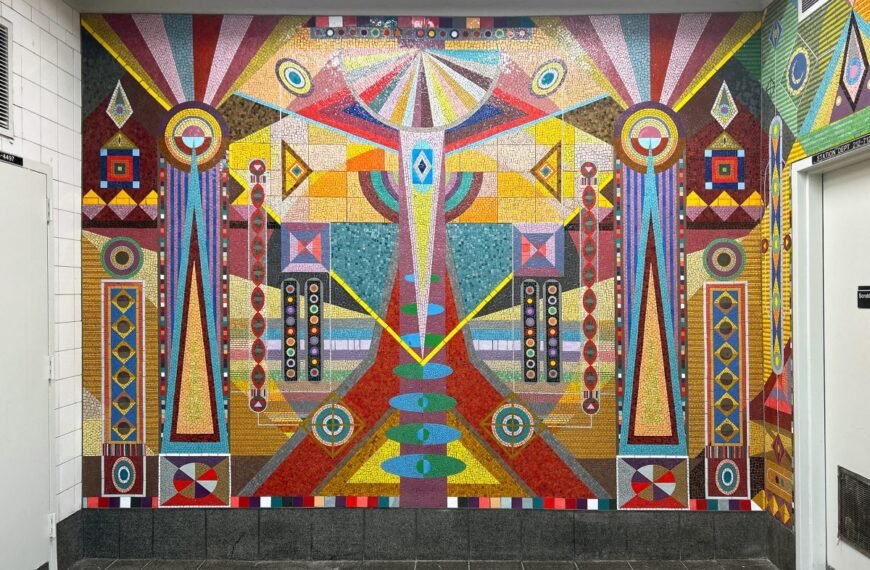 NYC Subway Mural Evokes Hilma af Klint’s Mysticism