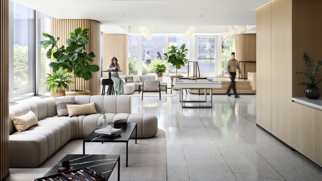 Studios Architecture Plants a High-End Amenity Space in Midtown Manhattan