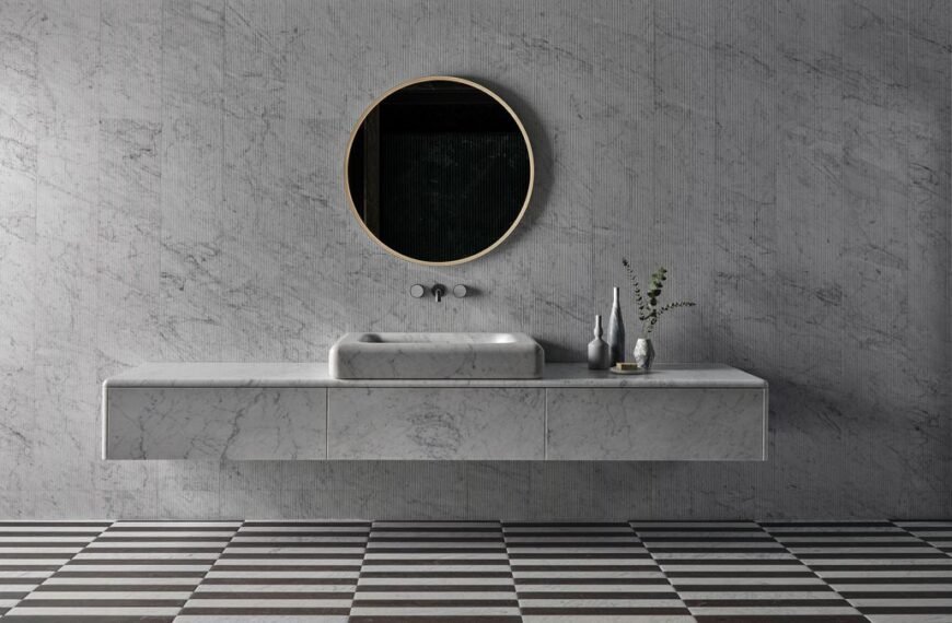 These sculptural bathrooms are all whispered elegance carved in stone: Salvatori’s new showcase