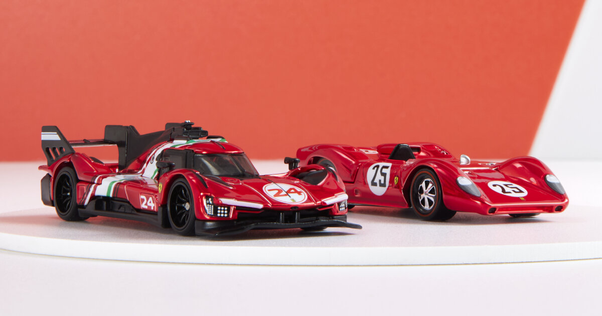 hot wheels ferrari returns with a car that drives in loops