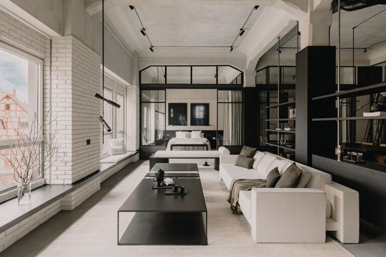 تتذكر شقة ميلو بواسطة Oza Design عصر الفن الهيكلي
