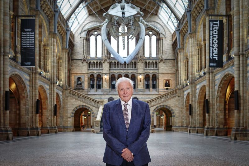 متحف التاريخ الطبيعي يكشف عن تجربة جديدة غامرة مع David Attenborough