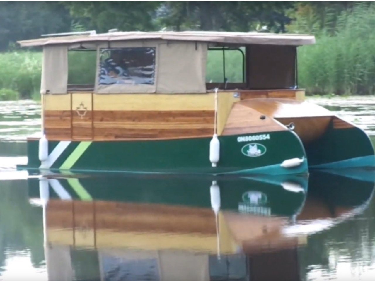 DIY electic catamaran charts its own course