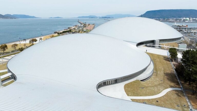 In a City on Japan’s Seto Inland Sea, SANAA Combines Three Sports Venues Under One Undulating Roof