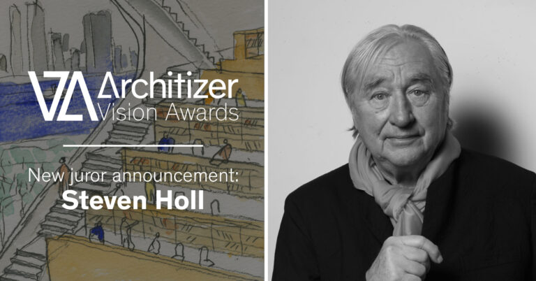 Steven Holl Joins the 2025 Vision Awards Jury, Bringing a Lifetime of Creative Vision to the Panel