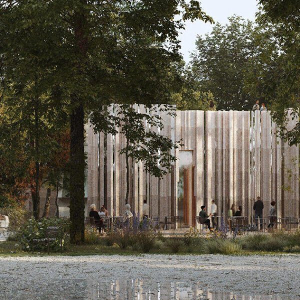 qatar unveils first visual of lina ghotmeh's permanent national pavilion at giardini of la biennale di venezia