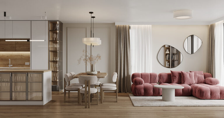 velvet sofa