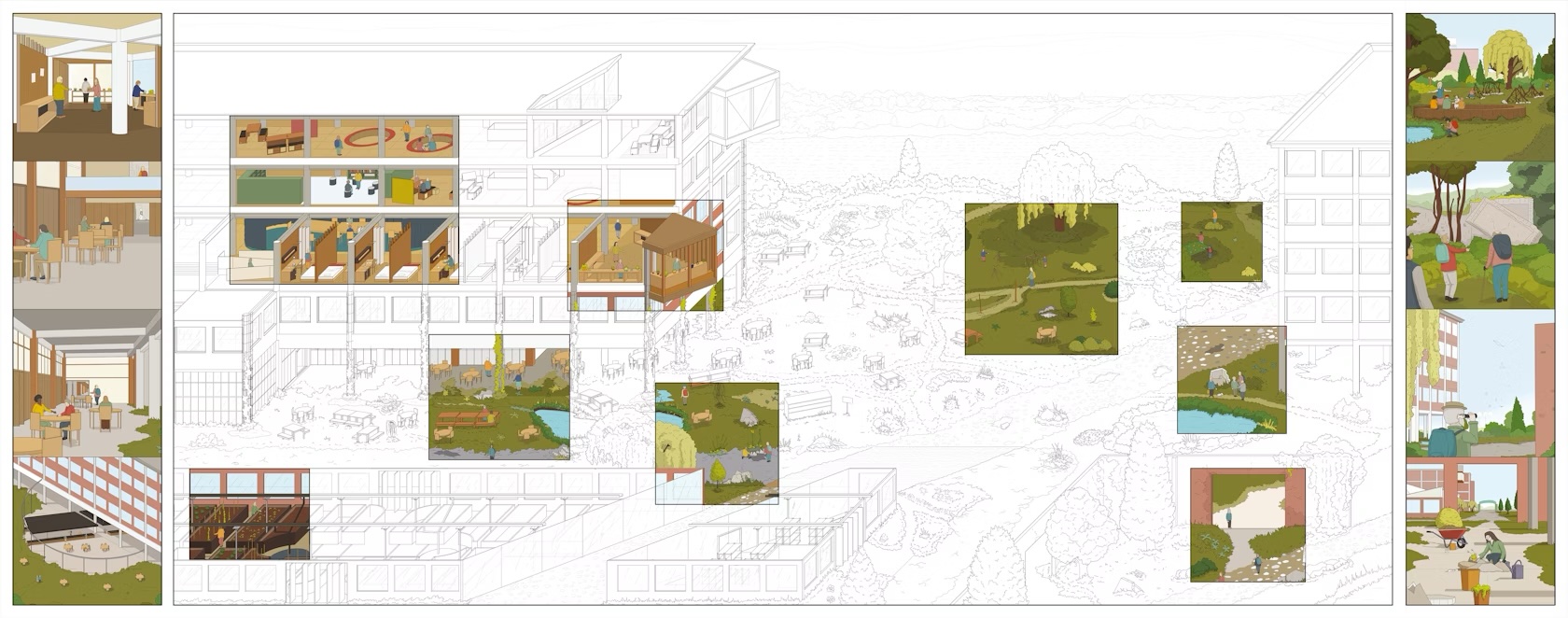 رسم الخط: حيث ينتهي التمثيل ويبدأ التصميم في التصور المعماري