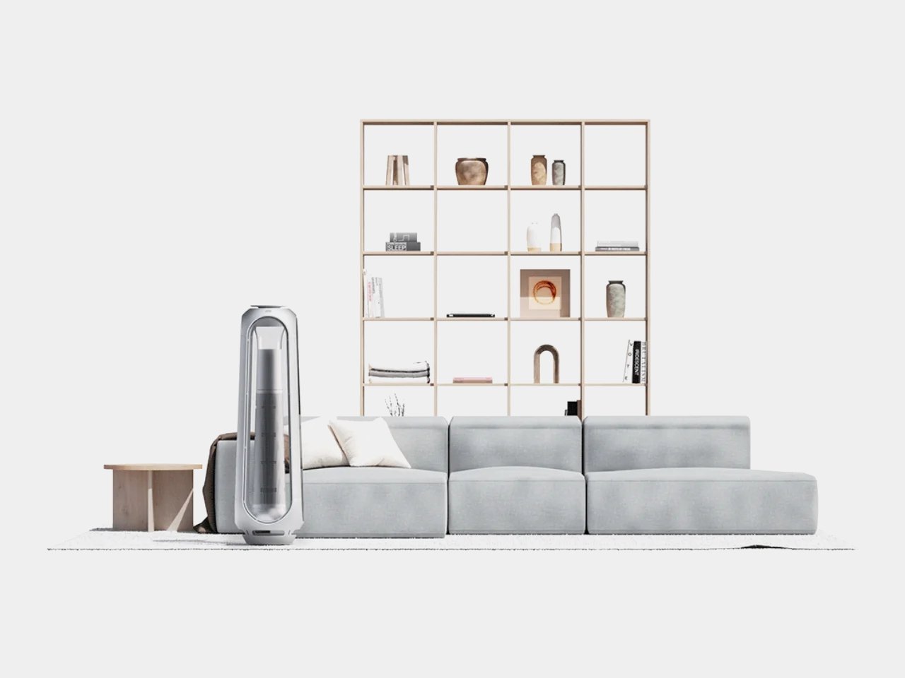 Air purifier concept brings functionality and design together