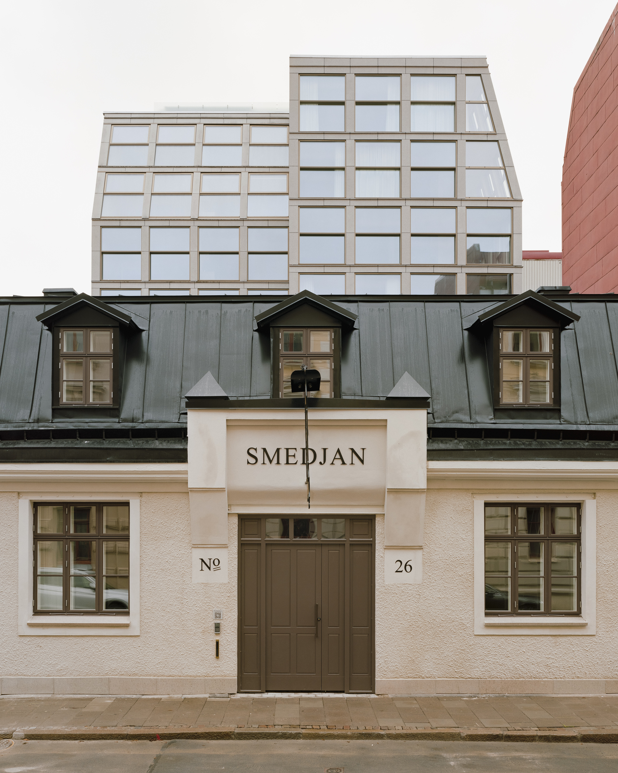 BRF Smedjan Courtyard Building and Gatehouse / Högberg Gillner Arkitektur