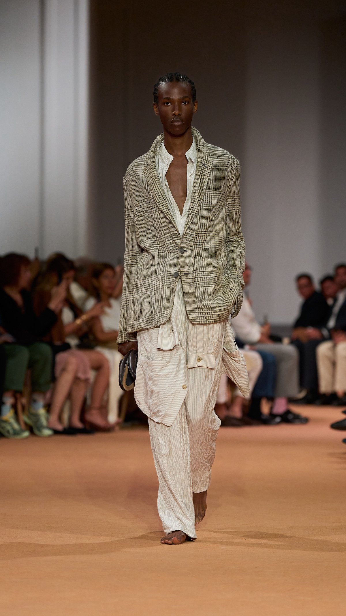 Zegna S/S 2026 runway show in Dubai
