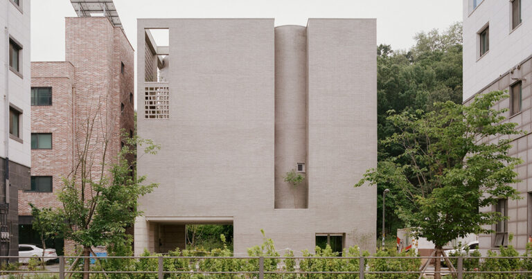order matter opens concrete building to the sun in seoul