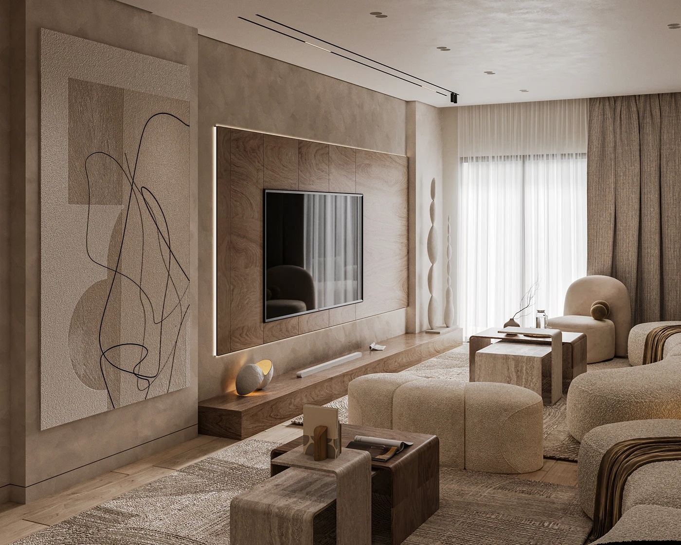 LED illuminated entertainment complex