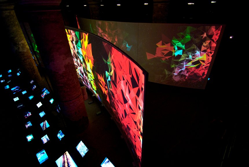 Hall of fragments - Rockwell group - architizer