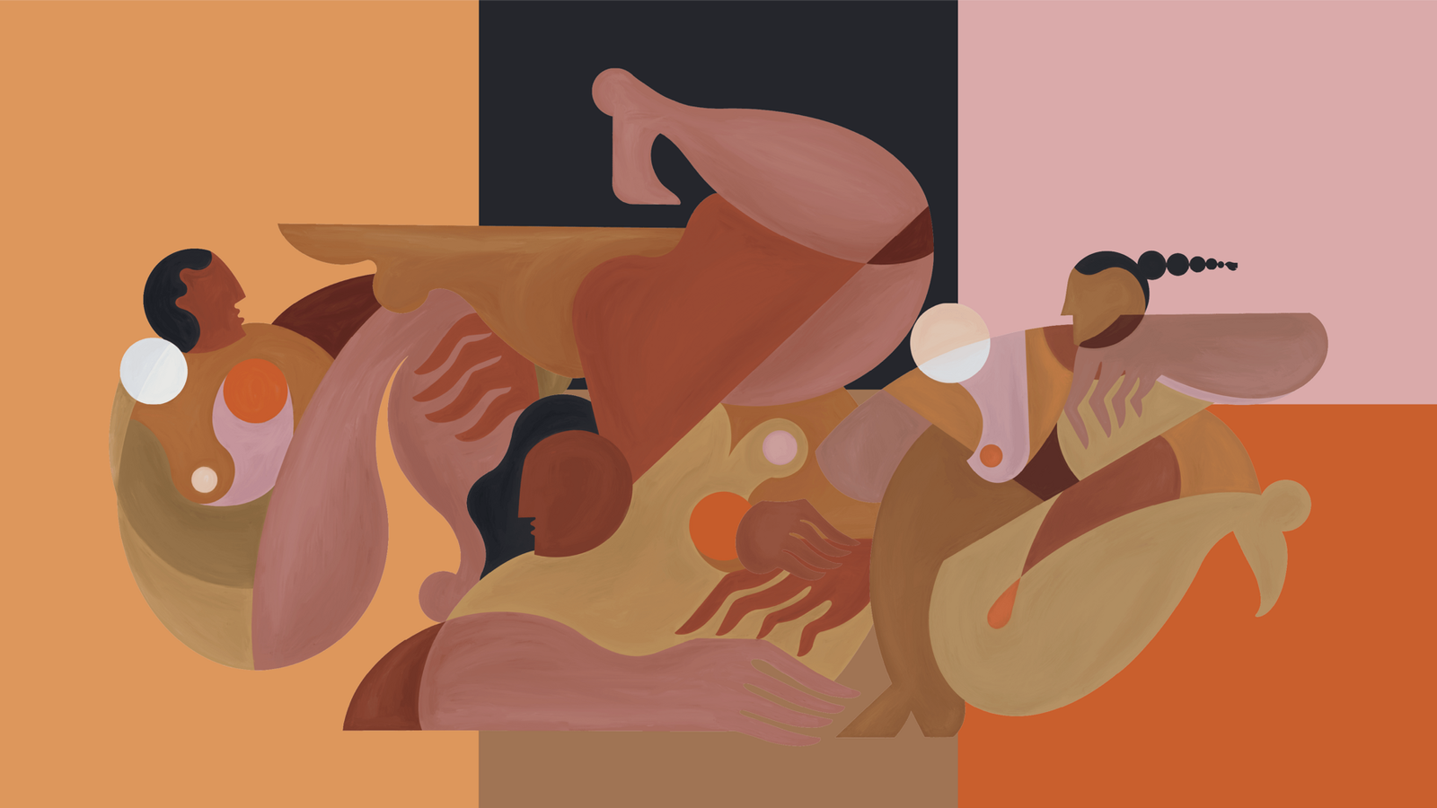 مجموعة تصويرية مجردة