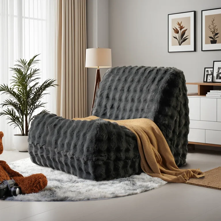 plush bean bag chair