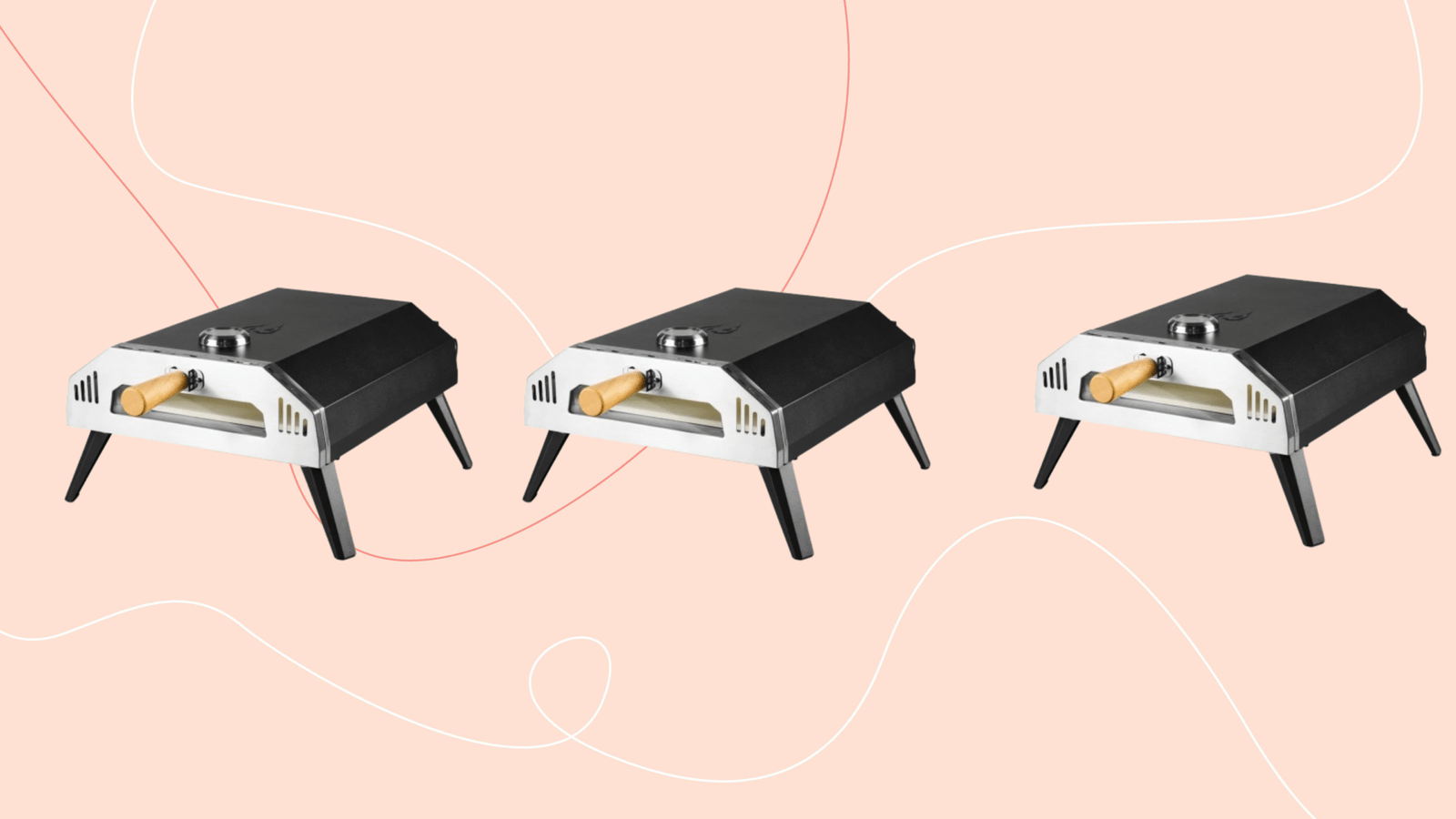 يبيع Lidl فرن بيتزا غاز محمول بأقل من 100 جنيه إسترليني 1 Grillmeister Gas Pizza Oven