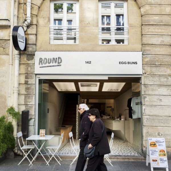 Round gets a rebellious rebrand, blending eggs, skateboards and graffiti with Parisian flair
